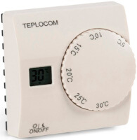 Термостат комнатный механический TEPLOCOM TS-2AA/8A